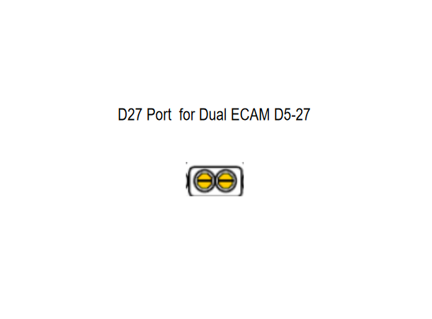 Corning ECAM D27 For 2 kabler ø5~27 mm